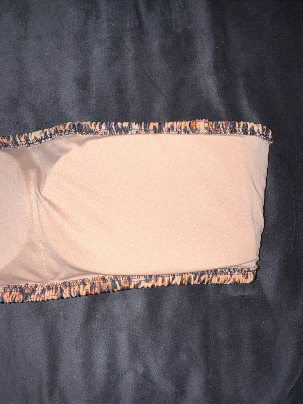 Victorias Secret Swim Leopard Print Tube Top Removable Straps Size XL Resort Sun - Picture 7 of 12
